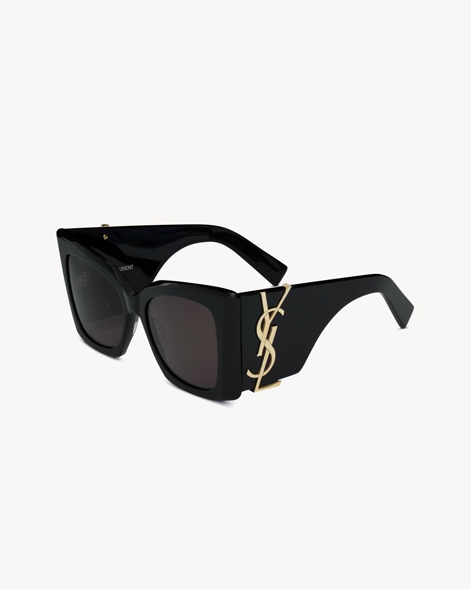 Gesamtansicht Schwarze Saint Laurent Sonnenbrillen Damen SL M119 Brillen YSL